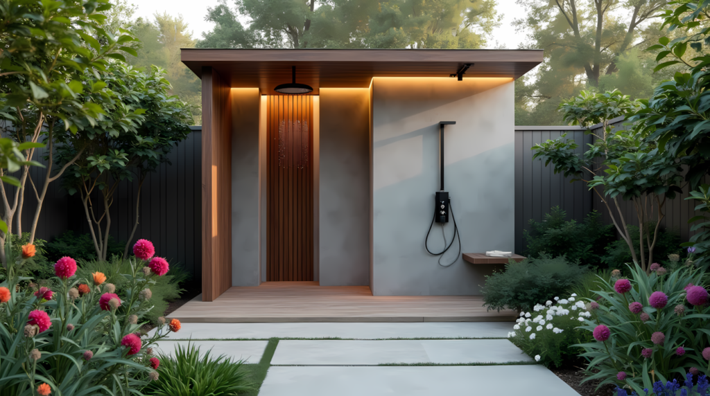 Garden And Backyard Outdoor Showers